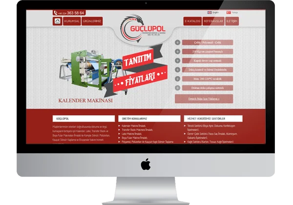 Güçlüpol Poliüretan ve Kauçuk Web Tasarım