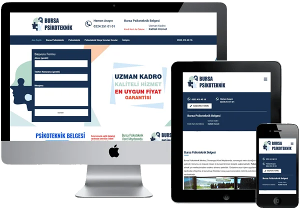 Bursa Psikoteknik Web Tasarım