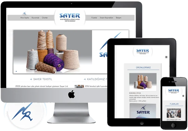 Sayer Tekstil Web Tasarım